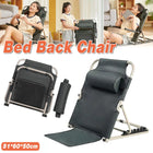 Adjustable Backrest Folding Bed Sit up Rest with Armrest 40-90 Degree Angle