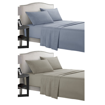 Four Piece Bed Sheet Set Bed Linen Pillowcase Sheet Set Soft Bedding Home Use