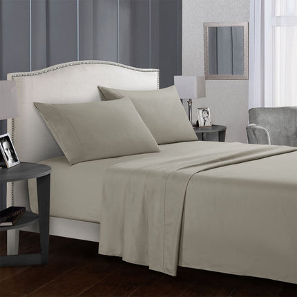 Four Piece Bed Sheet Set Bed Linen Pillowcase Sheet Set Soft Bedding Home Use