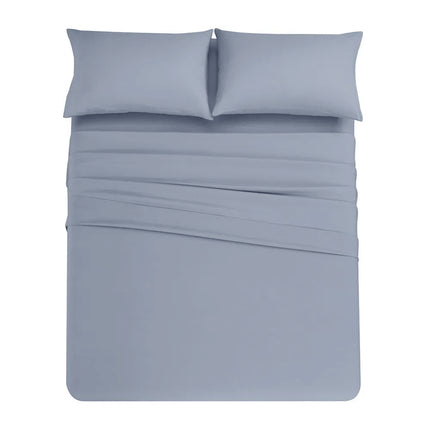 Four Piece Bed Sheet Set Bed Linen Pillowcase Sheet Set Soft Bedding Home Use