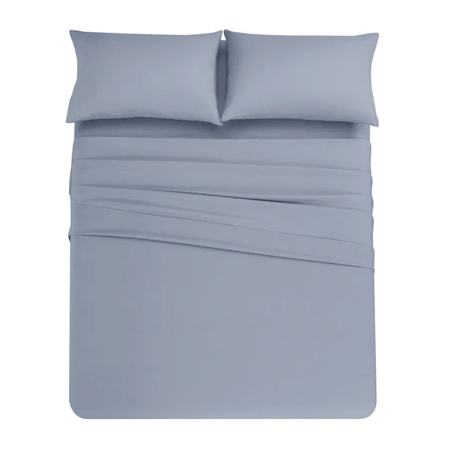 Four Piece Bed Sheet Set Bed Linen Pillowcase Sheet Set Soft Bedding Home Use