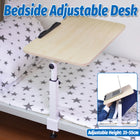 Adjustable Bedside Desk for Dorm Room Sturdy Compact Space Saving Daily Use