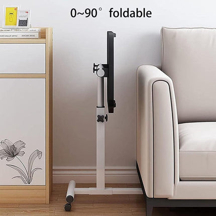 Adjustable Height Bedside Laptop Desk Foldable Moveable for Bed Sofa Table