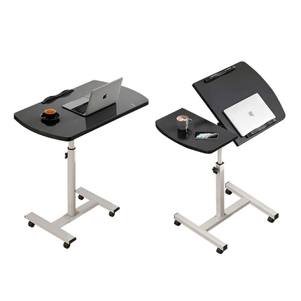 Adjustable Height Bedside Laptop Desk Foldable Moveable for Bed Sofa Table