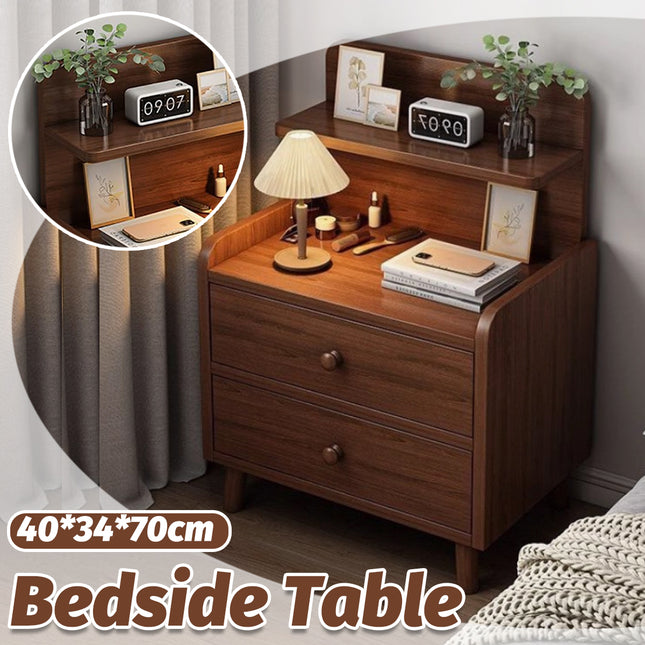 Minimalist Small Home Bedroom Bedside Table Storage Cabinet Space Saving