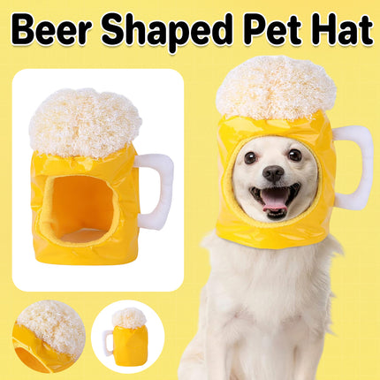 Pet Beer Style Hat Headpiece Pet Funny Feadgear Fun Pet Fecoration for Pet