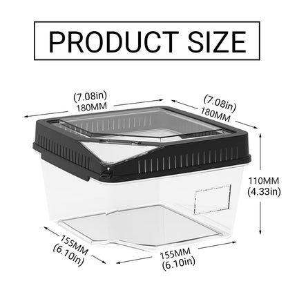 Reptile Breeding Box Model Pet Habitat Box for Crawling Animals Insect Home
