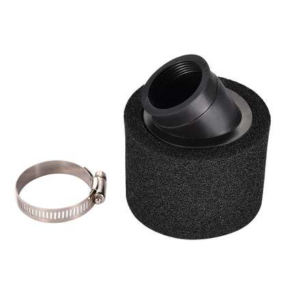 38mm Bent Foam Pod Air Filter Cleaner Motorcycle ATV Dirt Bike Washable Reusable