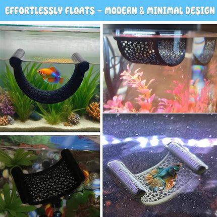 Floating Betta Fish Hammock - Aquarium Resting Cradle for Small Fish