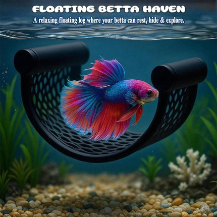 Floating Betta Fish Hammock - Aquarium Resting Cradle for Small Fish