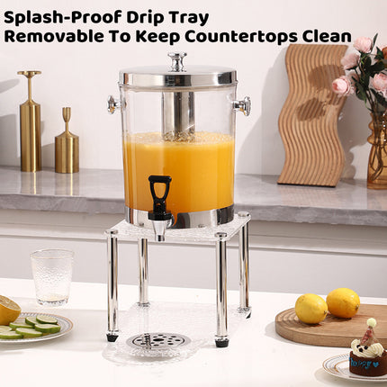 8L Beverage Dispenser Detachable Drink Dispenser for Party Outdoor