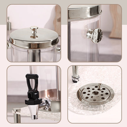 8L Beverage Dispenser Detachable Drink Dispenser for Party Outdoor