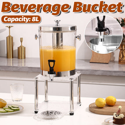8L Beverage Dispenser Detachable Drink Dispenser for Party Outdoor