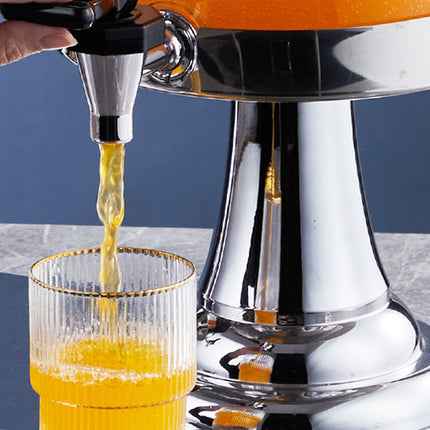 8L Stainless Steel Juice Dispenser Cold Beverage Coffee Milk Tea Machine