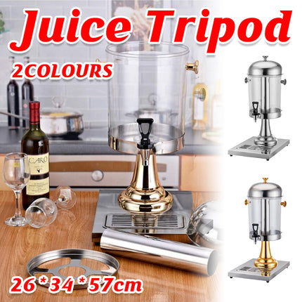 8L Stainless Steel Juice Dispenser Cold Beverage Coffee Milk Tea Machine