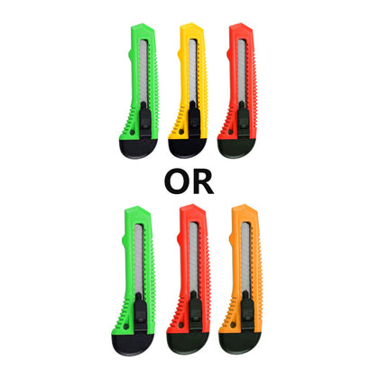 1/2/3PCS Utility Stanley Knife With Blades Blade Retractable Heavy Duty Box Cutter