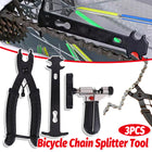 3pcs Bicycle Chain Splitter Tool Bike Link Breaker Pliers Repair Removal Kit Set
