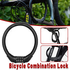Portable Circular Combination Lock For Bicycles Motorcycles Anti Theft Security