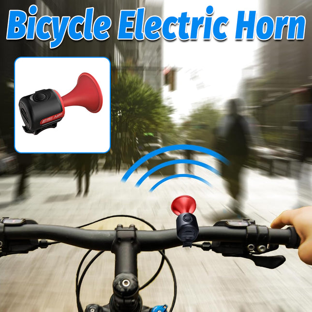 120DB Loud Trumpet Safe Bike Electronic Alarm Scooter Horn Bicycle Cycling Bell