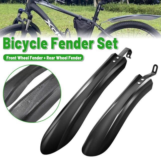 Universal Bike Mudguard Set Mountain Bicycle Front Rear Fender Rain Shield Use