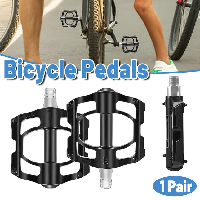 Mountain Bike Pedals Aluminum Four Bearing Road Bike Pedal Cycling Gear Durable