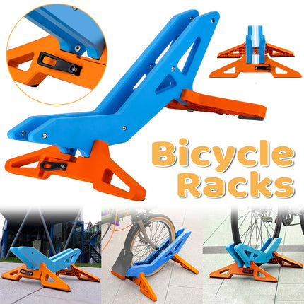 Adjustable Bicycle Parking Rack Stand Road Mountain Bike Floor Storage Holder