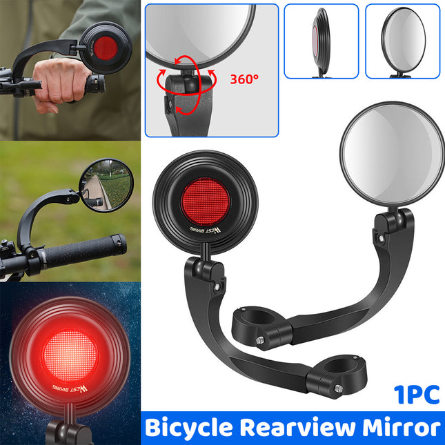 Bike Handlebar Mirror Rearview Mirror Rear View Mirror Bicycle Rearview Mirror