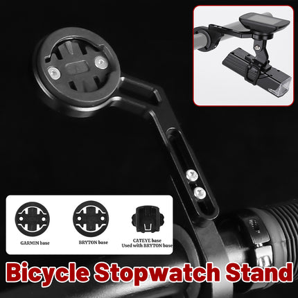 Bike Handlebar Extension Mount Aluminum Alloy Light Meter Phone Holder Bracket