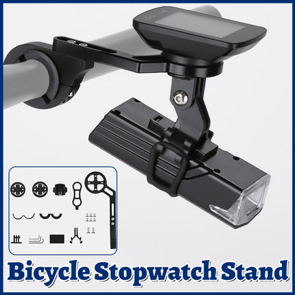 Bike Handlebar Extension Mount Aluminum Alloy Light Meter Phone Holder Bracket