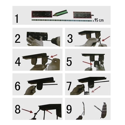Bicycle Wall Hook Ceiling Hanger Parking Rack Display Stand Storage Bracket Use