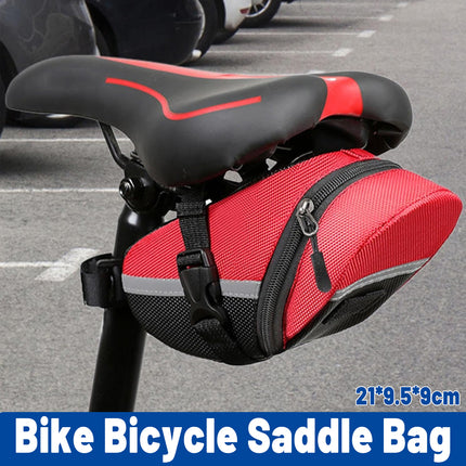 Waterproof Mountain Road Bike Saddle Bag Large Capacity Portable Durable Use