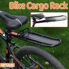 Mountain Bike Rear Rack Cargo Carrier Seat Post Pannier Holder for Bicycle Use