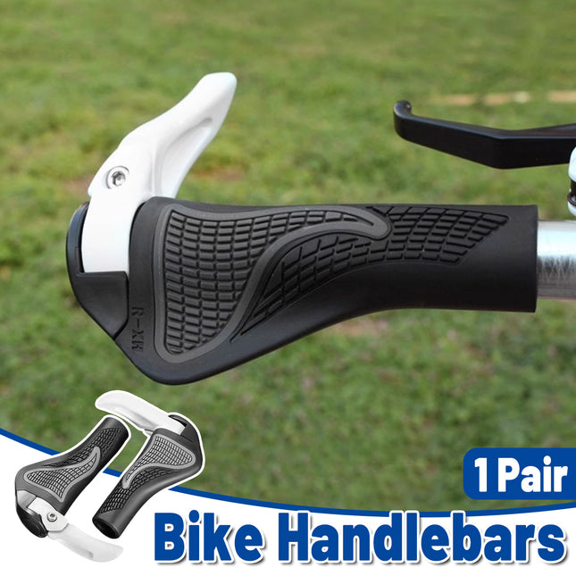 1 Pair Bicycle Handlebar Cover Silicone Mountain Bike Handle Gloves Anti Grips