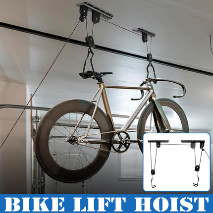 Adjustable Bicycle Ceiling Hanging Rack Bike Storage Hook Wall Mounted Holder Frame