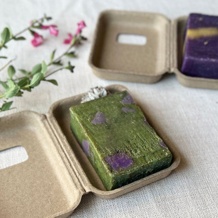 10PCS Handmade Soap Packaging Box Set DIY Available Natural Pulp