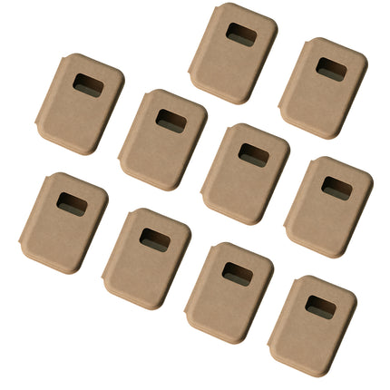 10PCS Handmade Soap Packaging Box Set DIY Available Natural Pulp