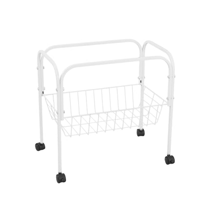 Cage Mobile Storage Rack with Wheels for Birds Small Animal Cages Stable Durable