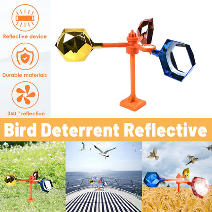 Bird Deterrent Reflective Scare Seagulls Scarer Pigeon Bird Deterrent Device