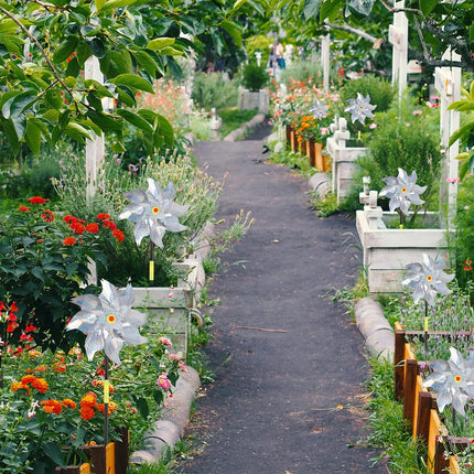 10PCS Bird-Driving Windmill Laser Device for Balcony Garden Farmland Bird Proof