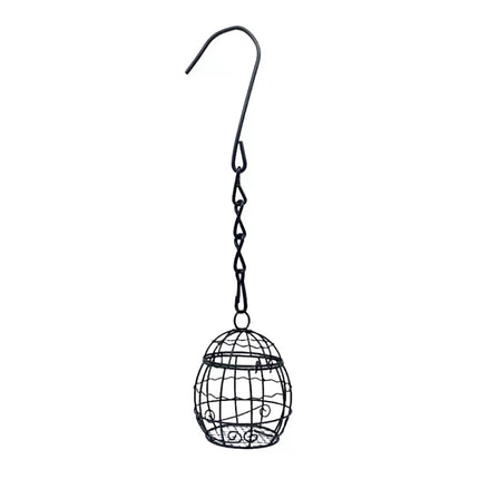 Outdoor Hanging Bird Feeder Cage Suspended Bird Feeding Device Garden Yard Decor