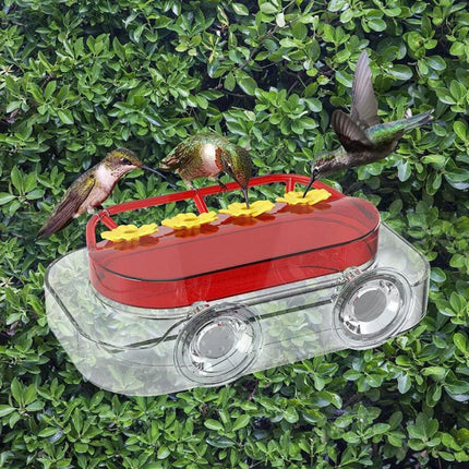 Window Mounted Hummingbird Feeder Easy to Install Feeding Station