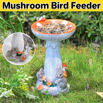 Resin Garden Decoration Animal Bird Feeder Amazon Bestseller Yard Ornament Decor