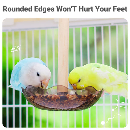 Hanging Bird Feeder for Garden Yard Patio Wild Birds with Easy Fill Design