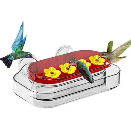 Window Mounted Hummingbird Feeder Easy to Install Feeding Station