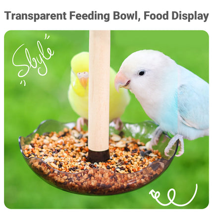 Hanging Bird Feeder for Garden Yard Patio Wild Birds with Easy Fill Design