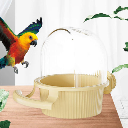 Bird Feeder Set Food Jars Cups Parrot Food Boxes Water Dispenser Troughs Cage