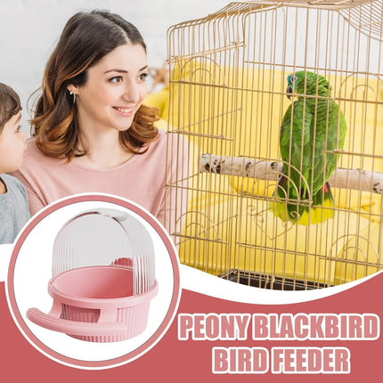 Bird Feeder Set Food Jars Cups Parrot Food Boxes Water Dispenser Troughs Cage