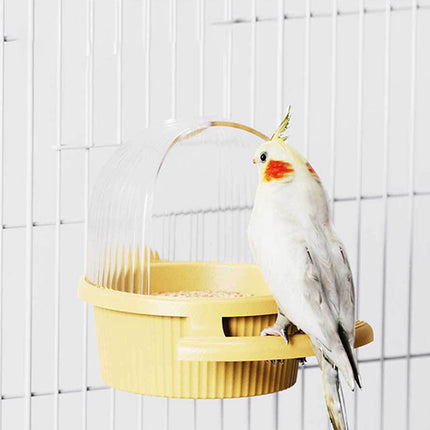 Bird Feeder Set Food Jars Cups Parrot Food Boxes Water Dispenser Troughs Cage