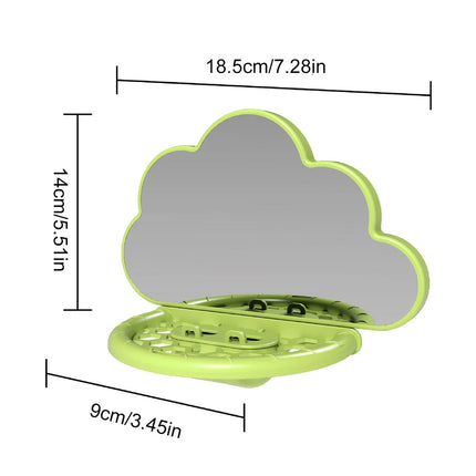 Parrot Bird Mirror Toy Stand Platform Perch Mirror Station Cage Training Play