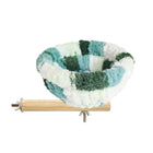 Parrot Winter Warm Nest Fluffy Cotton Hanging Bed Colourful Bird Cage House